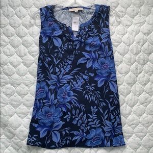 Loft Floral Tank/Blouse - NWT - XS